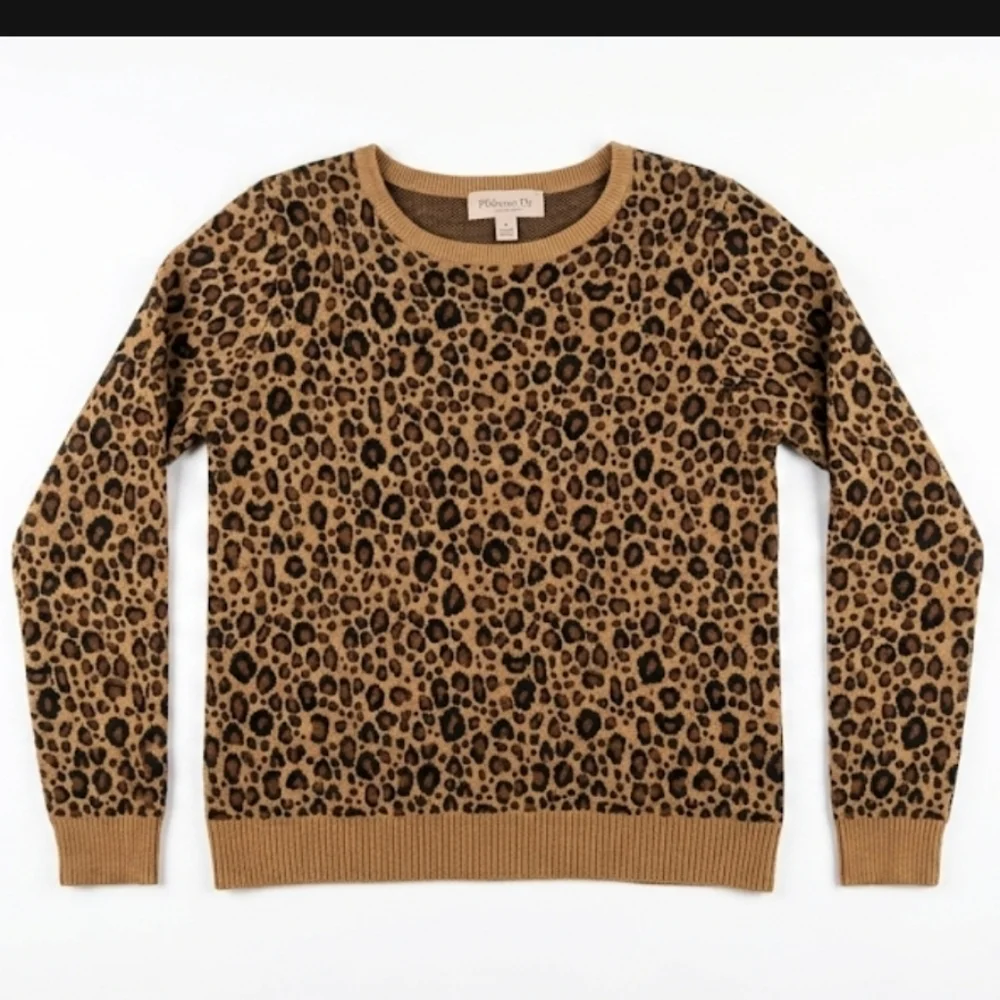 Philosophy Animal Print Sweatshirt in Brown and Black - Picture 3 of 5